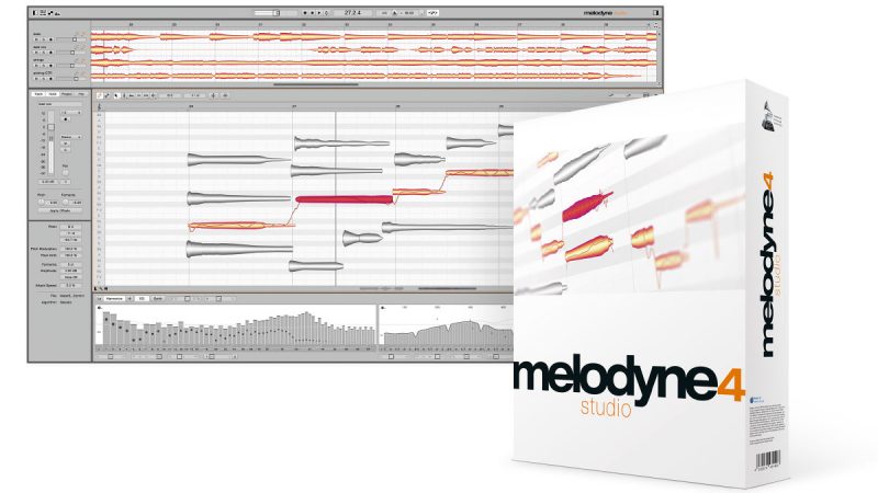 โปรแกรมปรับแก้เสียงร้อง Celemony Melodyne Studio 4
